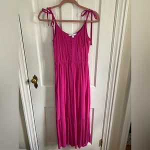 NWOT & other stories pink midi sundress
